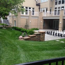 Wall, Chessboard & Landscape