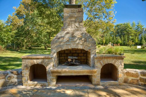 Outdoor Fireplace