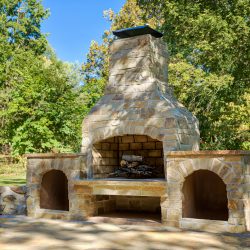 Outdoor Fireplace