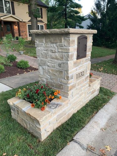 Stone Mailbox