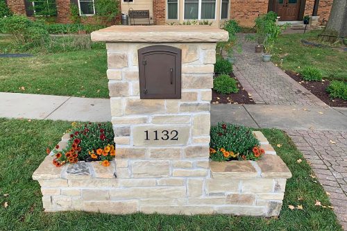Stone Mailbox