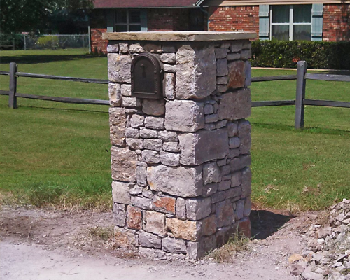 Stone Mailbox