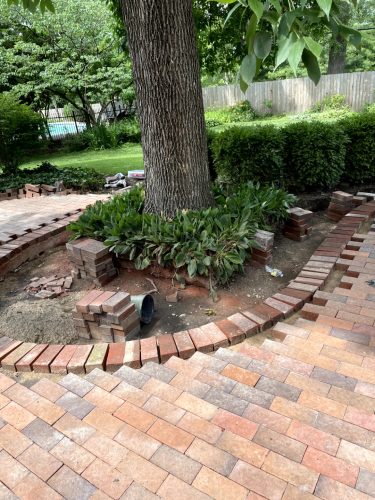 Hardscaping - Brick Patio 4
