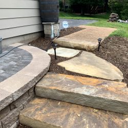 Hardscaping - Cut Stone Steps 2