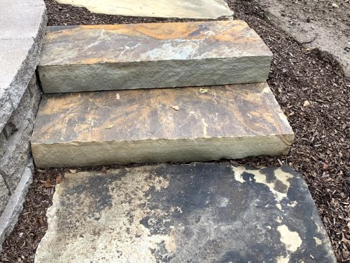 Hardscaping - Cut Stone Steps 3