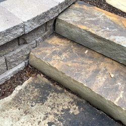 Hardscaping - Cut Stone Steps 4