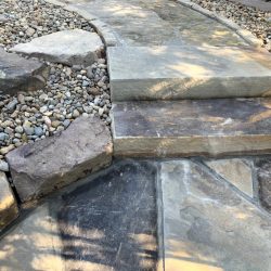 Hardscaping - Cut Stone Steps 5