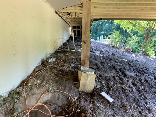 Hardscaping - Deck Support 1