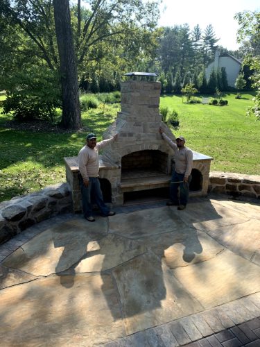Hardscaping - Fireplace 6