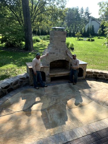 Hardscaping - Fireplace 7