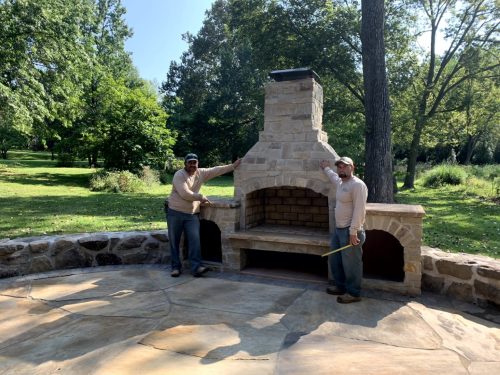 Hardscaping - Fireplace 8
