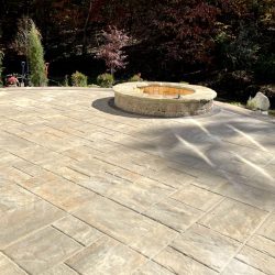 Hardscaping - Flagstone Patio & Firepit 1