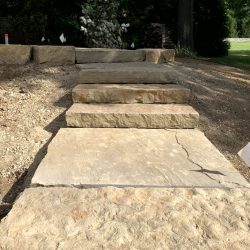 Hardscaping - Flagstone Steps 1