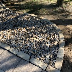 Hardscaping - Pebble Fill 1