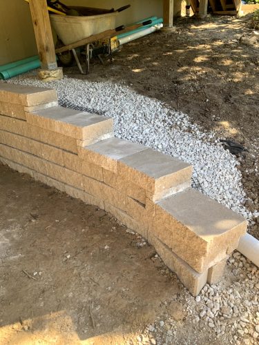 Hardscaping - Retaining Wall 12