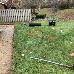 Landscaping - Backyard Before 10