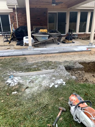 Landscaping - Backyard Before 11