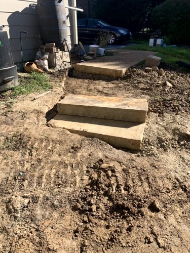 Landscaping - Backyard Before 14