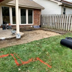 Landscaping - Backyard Before 7