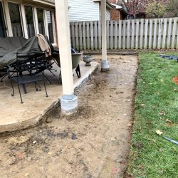 Landscaping - Backyard Before 9